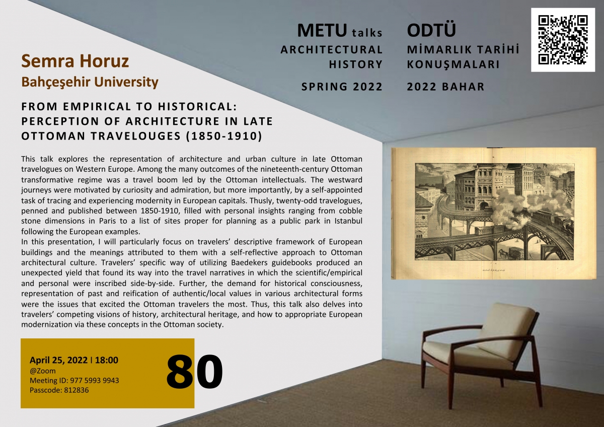 METU Talks 80 Poster