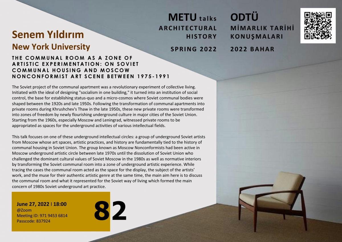 METU Talks 82 Poster