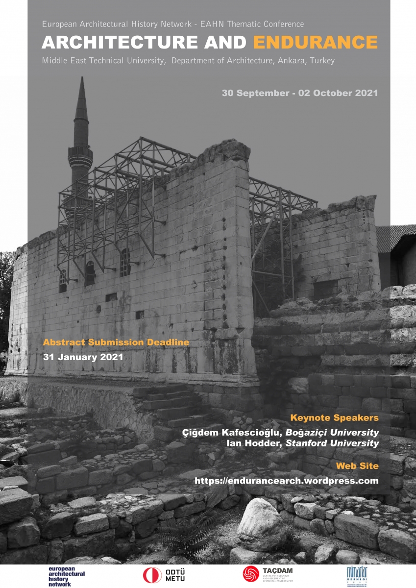 Architecture and Endurance EAHN Thematic Conference Poster