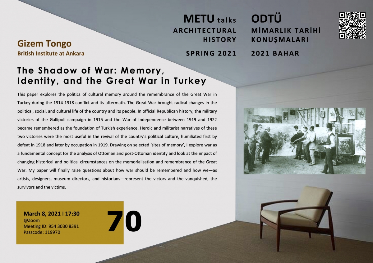 METU Talks 70 Poster